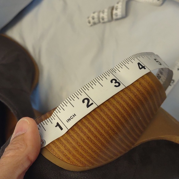 DV by Dolce Vita Dark Green/Grey Heeled Boots Size 10 Medium - Picture 8 of 14